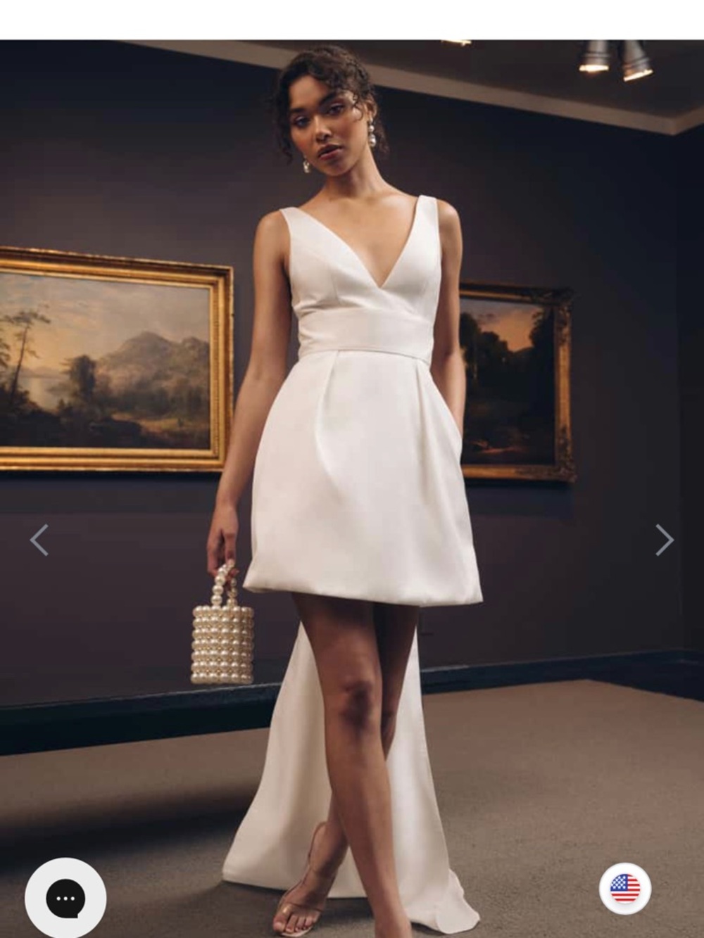 Elegant White Jenny Yoo Dress